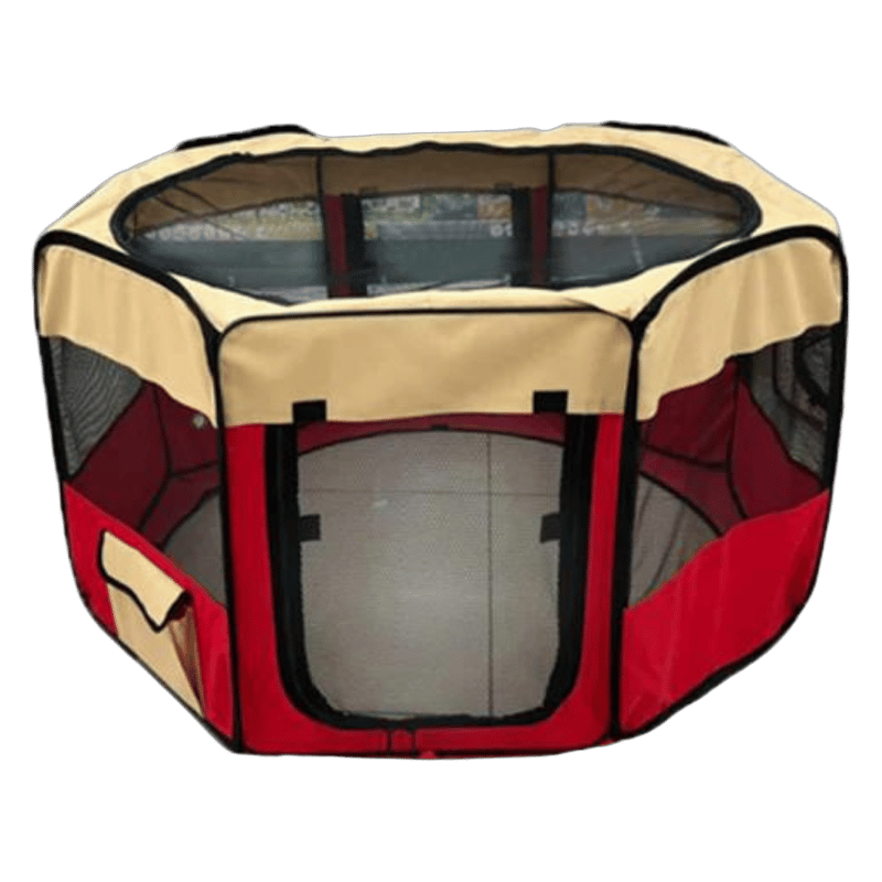Pet Fans Tent Red