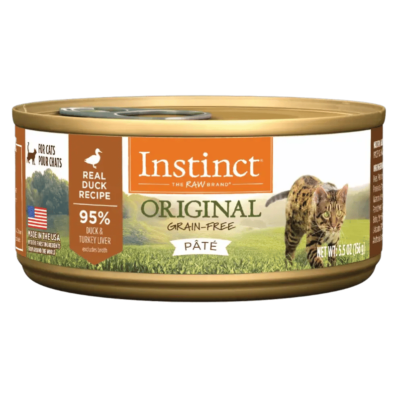 Instinct Original Pate Cans Duck for Cats 156g