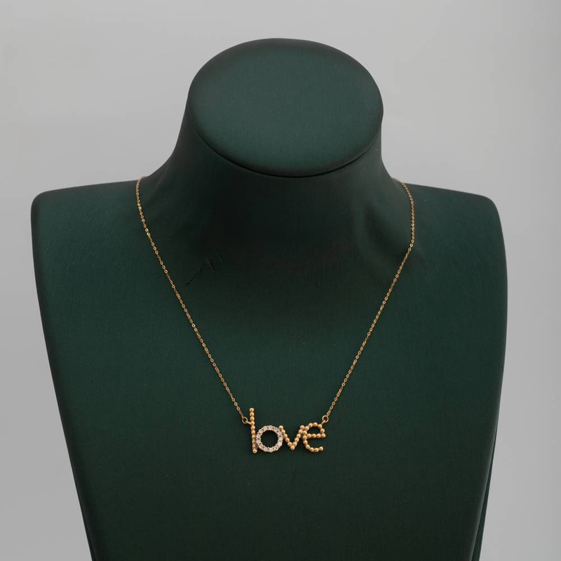 عقد Love عيار18