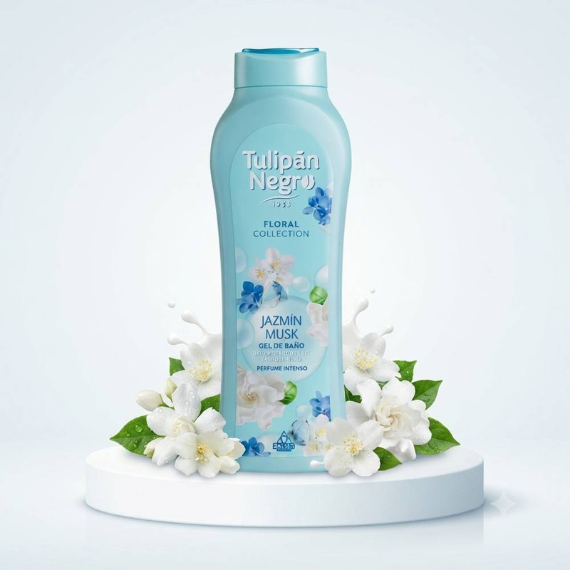توليبان جل الاستحمام - نيجرو عطر الزهور ياسمين مسك 650مل 