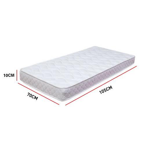 مرتبة سرير 70x105 ( للسرير ومحبس لطافة)
