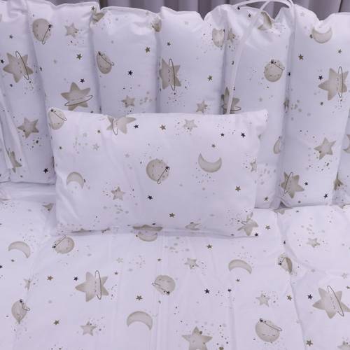 طقم مفرش سرير اطفال مقاس 120*60