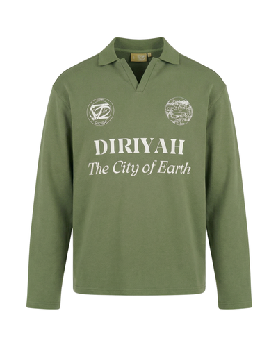 Diriyah Polo - The city of earth olive green