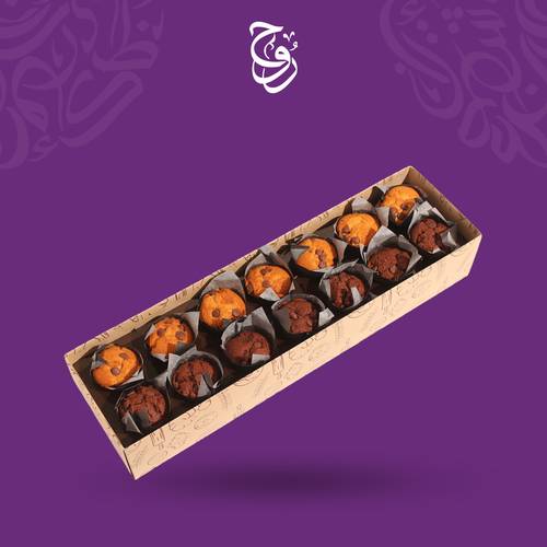 مفن كيك بالتمر صغير