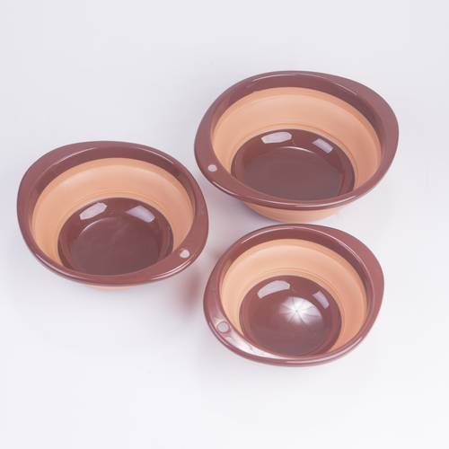سطل سيلكون قابل للطي مقاسات 
