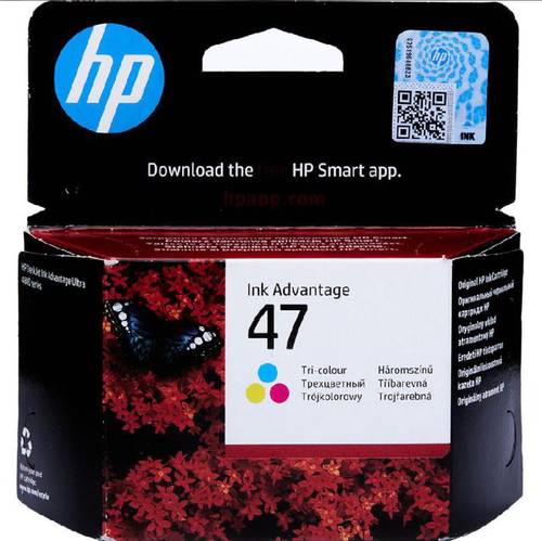 حبر سائل HP 47 الأصلي ملون | لطابعة DeskJet Ultra Ink Advantage Ai