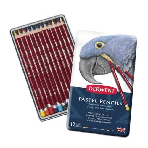 مراسم الوان باستيل 12 لون Derwent