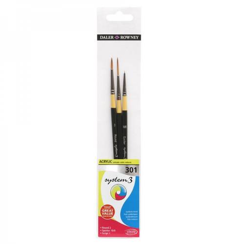 طقم فرش رسم اكريلك 301 ديلر روني System 3 