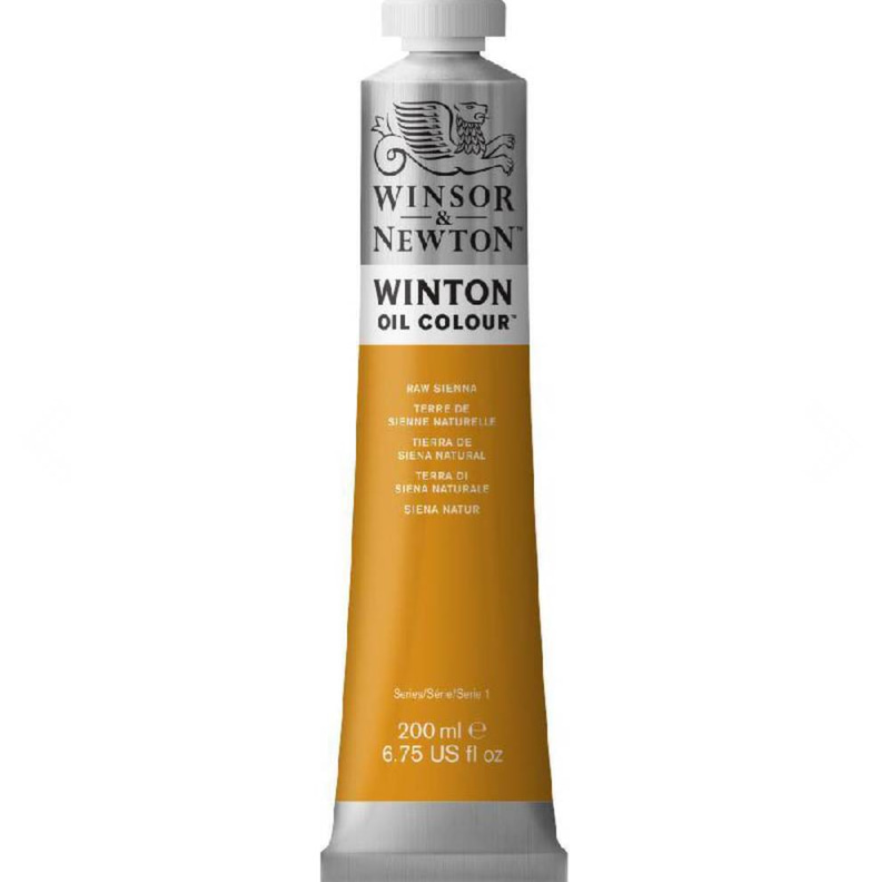لون زيتي وينسور آند نيوتن وينتون - سيينا طبيعية 34 - 200 مل Raw-Sienna-34-200ML