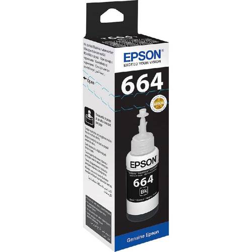 حبر ابسون الأصلي Epson 664 ايكوتانك اسود