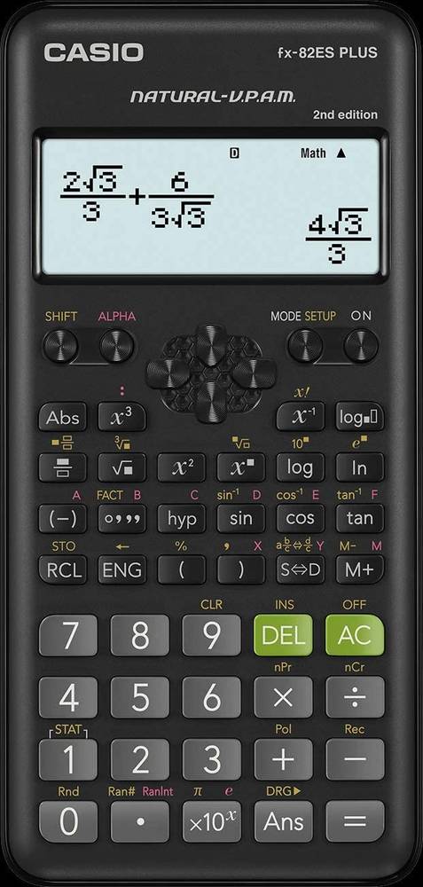 آلة حاسبة كاسيو علمية Fx 82 ES PLUS