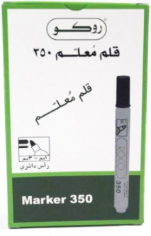 معلم روكو مدبب الرأس غير قابل للمسح
