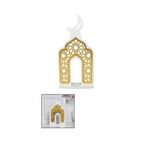 ستاند ديكور رمضان خشبي – ارتفاع 56 سم