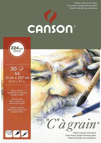 كراسة رسم سي جرين C a grain كانسون 224 جرام