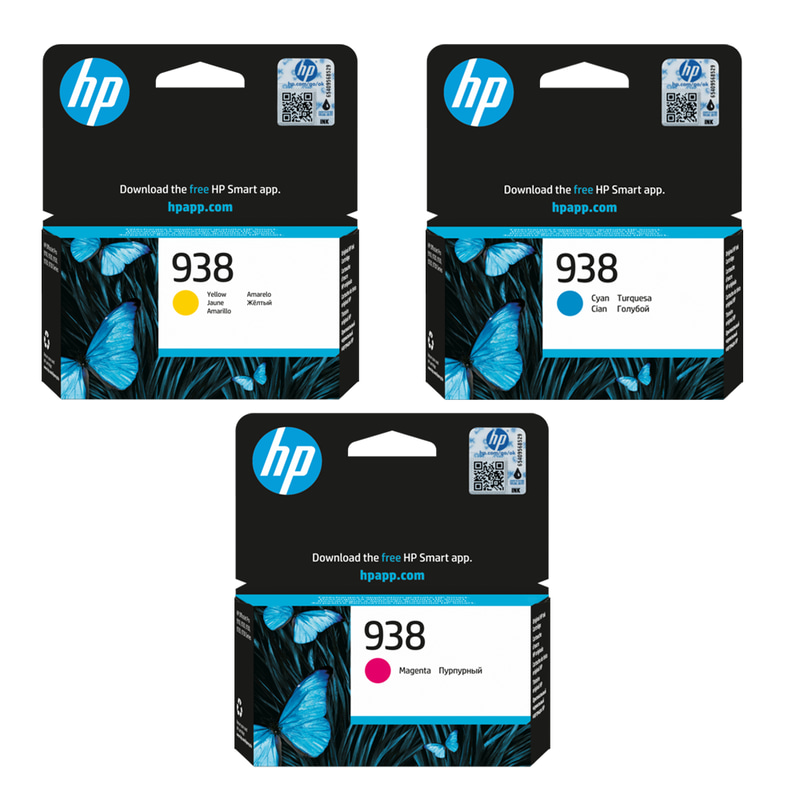حبر طابعة اتش بي HP 938 ملون