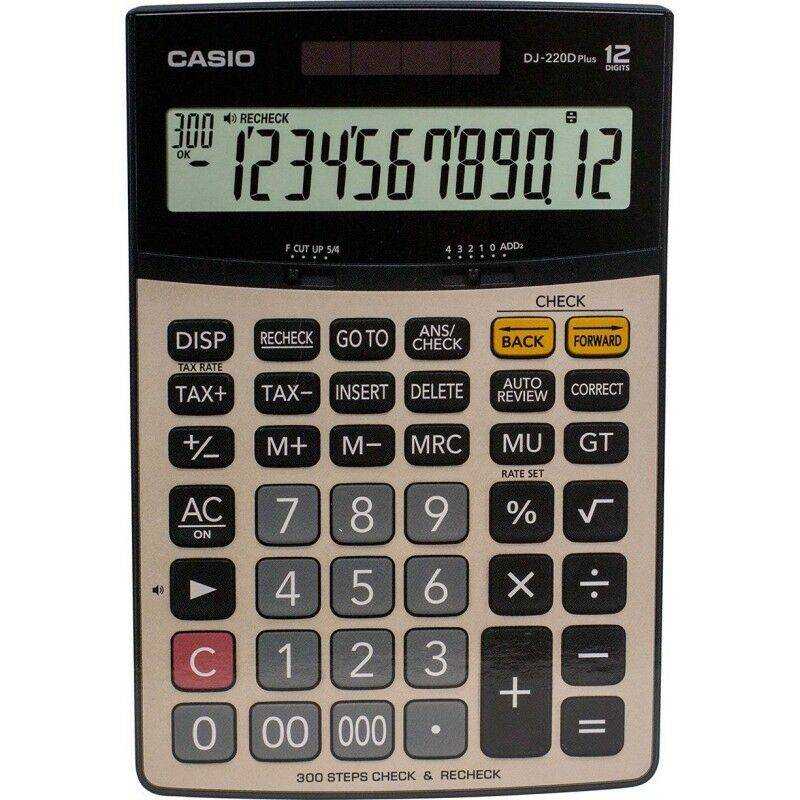 الة حاسبة كاسيو مكتب DJ-220D Plus