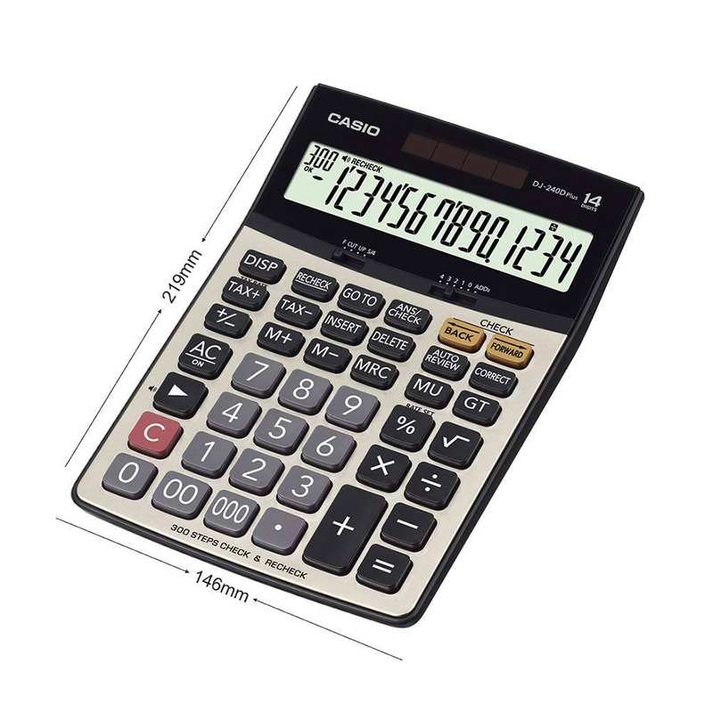 آلة حاسبة كاسيو مكتب DJ-240D PLUS