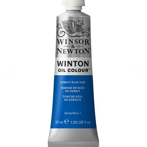 لون زيتي وينسور آند نيوتن وينتون - أزرق الكوبالت 15 - 37 مل cobalt-blue-hue-15-37ML