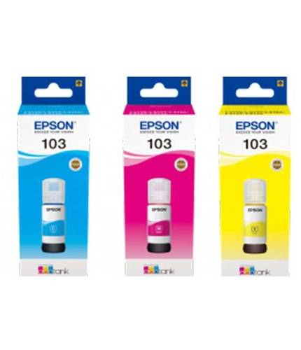 حبر ابسون Epson 103 ايكوتانك ملون