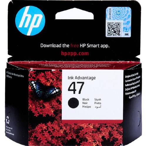 حبر سائل HP 47 الأصلي أسود | لطابعة DeskJet Ultra Ink Advantage Ai