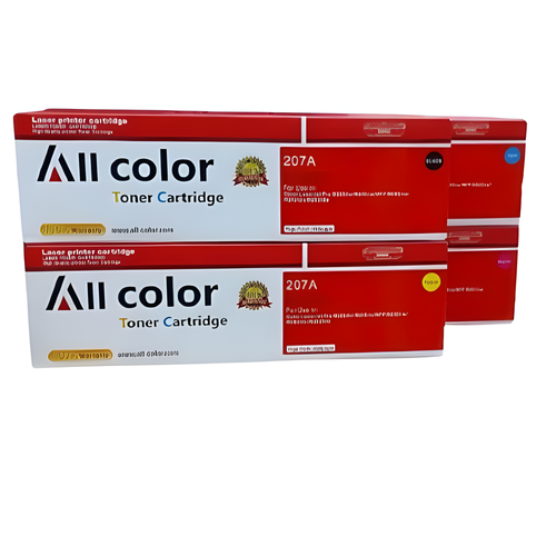 خرطوشة حبر طابعة ليزر All color متوافقة مع طابعات Hp 207A