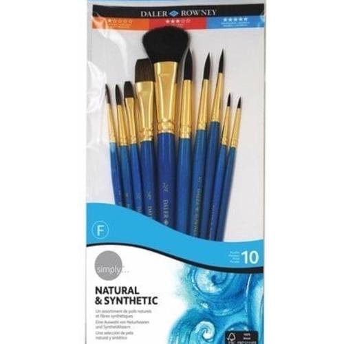 طقم 10 فرش رسم مائي ديلر روني