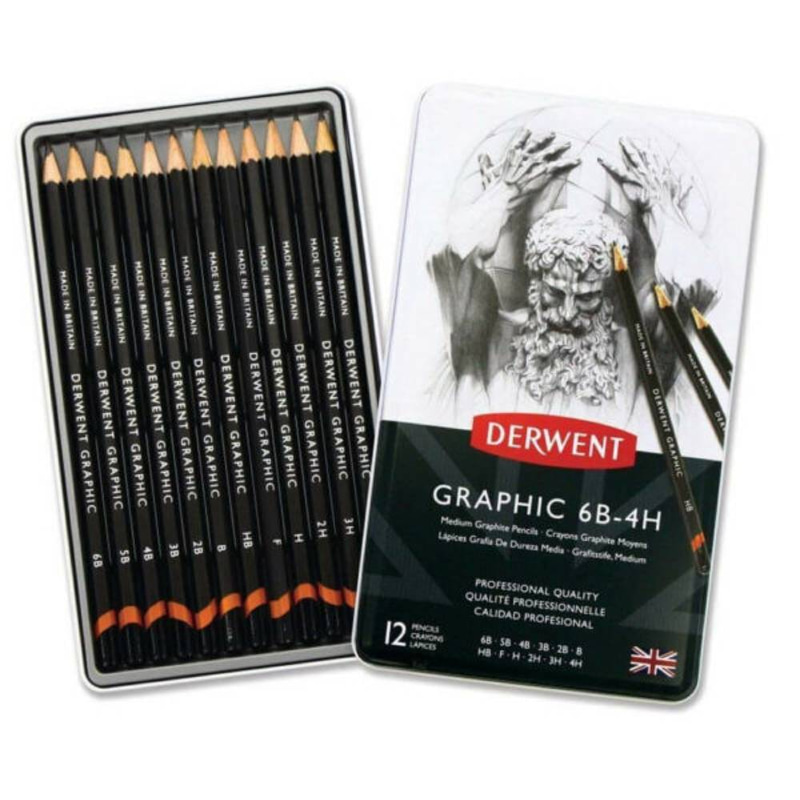مراسم درجات ديرونت Derwent 6B - 4H 