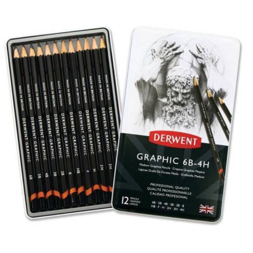 مراسم درجات ديرونت Derwent 6B - 4H 