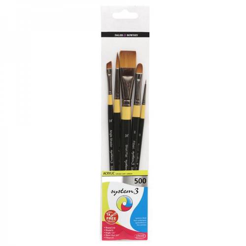 طقم فرش رسم اكريلك 500 ديلر روني System 3 