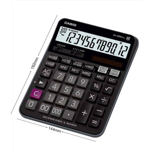 آلة حاسبة كاسيو مكتب DJ-120D PLUS