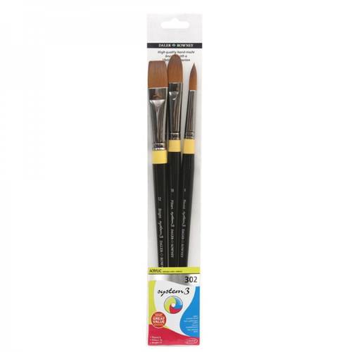 طقم فرش رسم اكريلك 302 ديلر روني System 3 