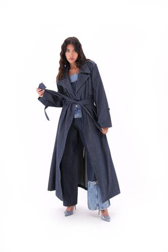 BLUE DENIM COAT