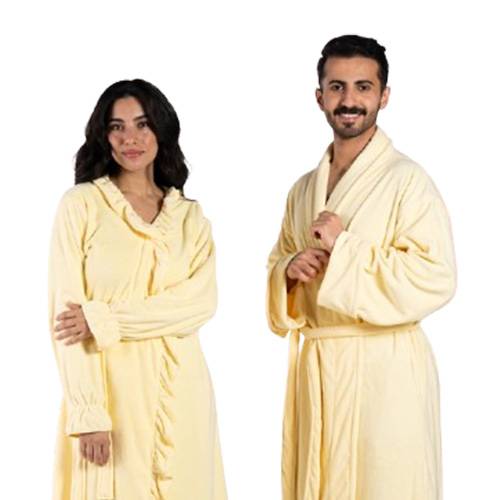 مجموعة الكبلز  ( روب إوار اصفر فاتح + روب رافلز اصفر فاتح )