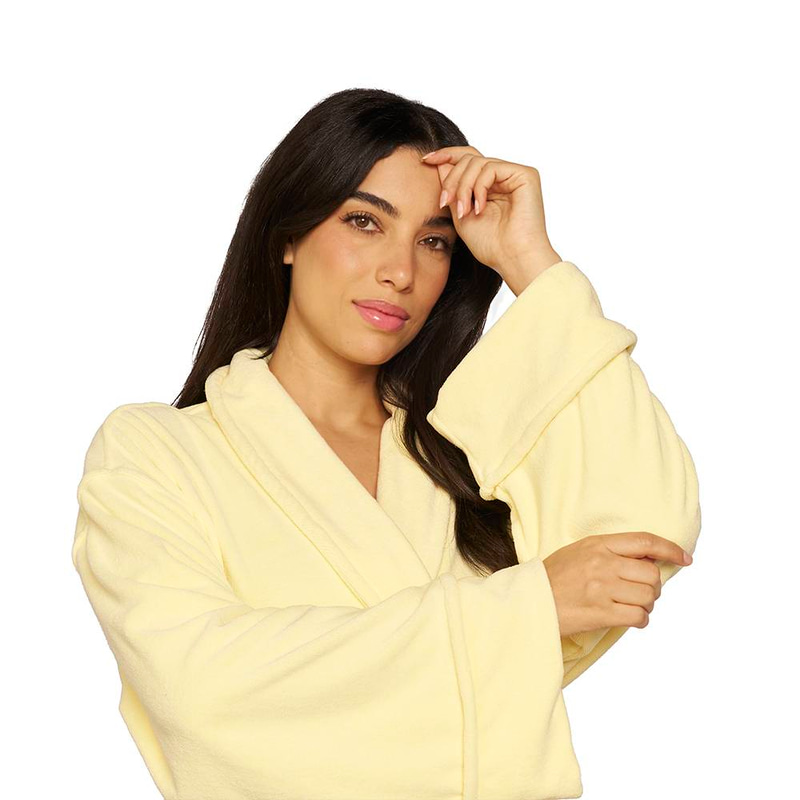  روب استحمام ( اصفر فاتح )