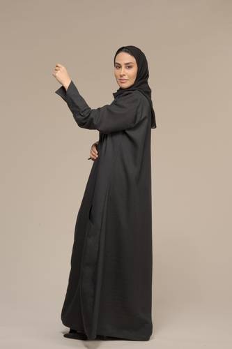 عباية كريب رسمية بقبة