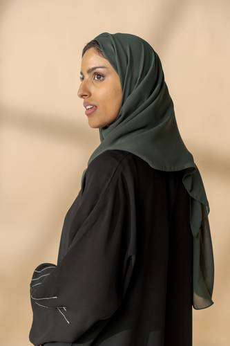 طرحة بوال زيتي سادة