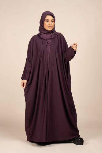 عباية بشت بنفسجي