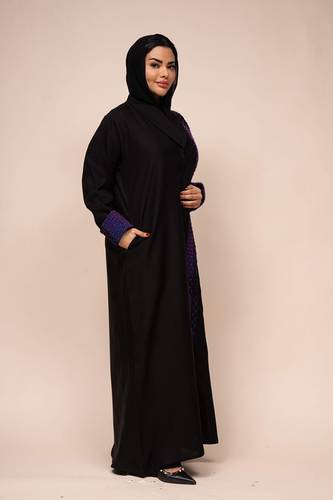 عباية كتان كلاسيك بكلفة