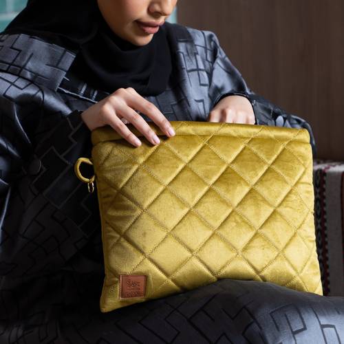 باوتش جوهرة مخمل ليموني