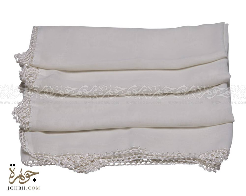 #4055 طرحة بوال لون سكري ياباني مقاس 190×65 سم