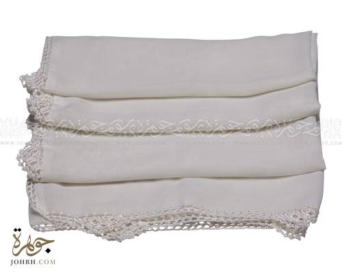 #4055 طرحة بوال لون سكري ياباني مقاس 190×65 سم
