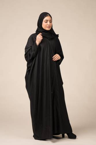 عباية فراشة بدقات و كرستال