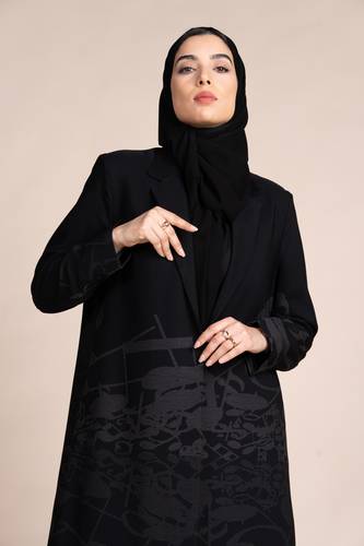 عباية بلايزر مبطن بلاك بيري