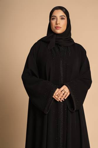 عباية مناسبات شك و كريستال