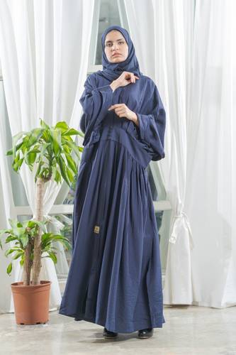 عباية لينن بكسرات