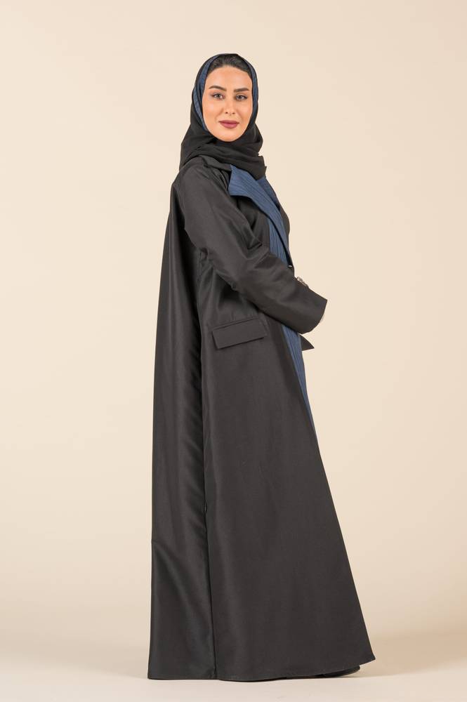 عباية كريب فاخر بياقة