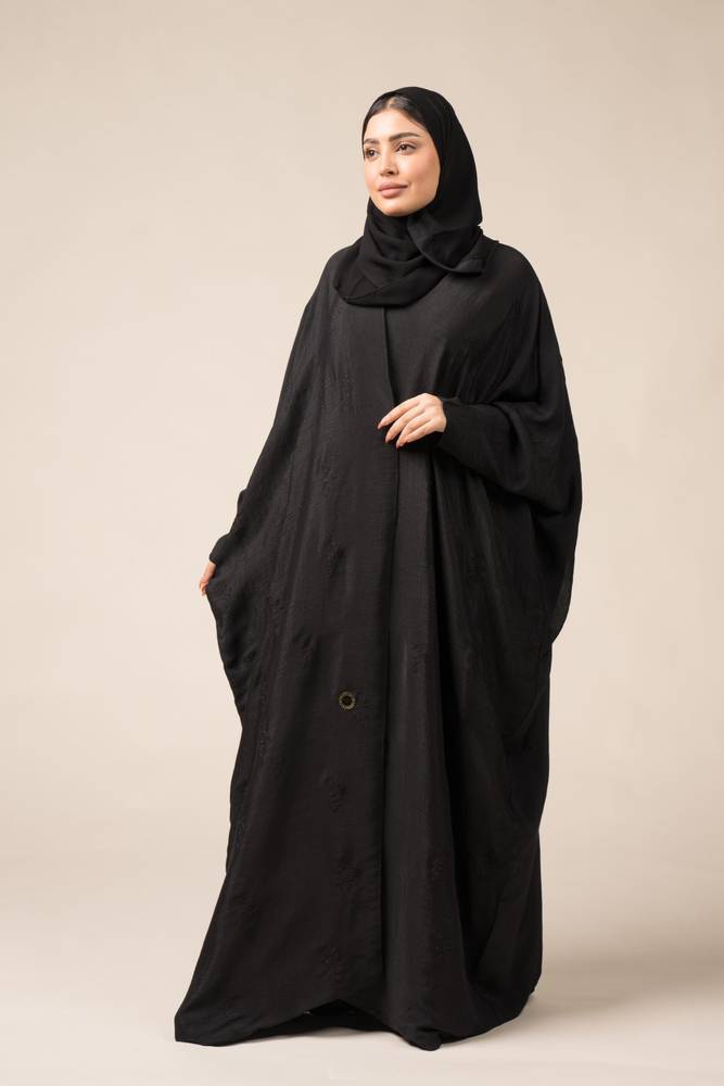 عباية فراشة بلمعه