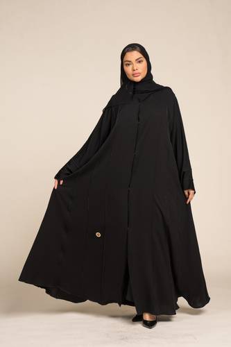 عباية كلوش بقيطان ناعمة
