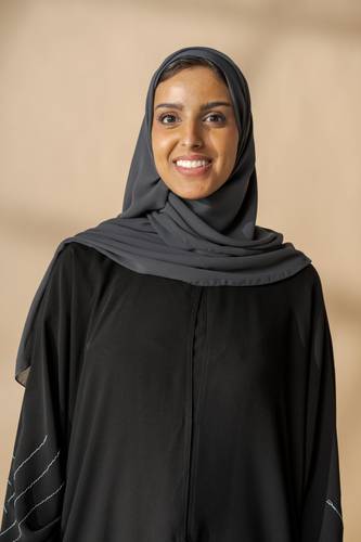 طرحة حرير رمادي سادة