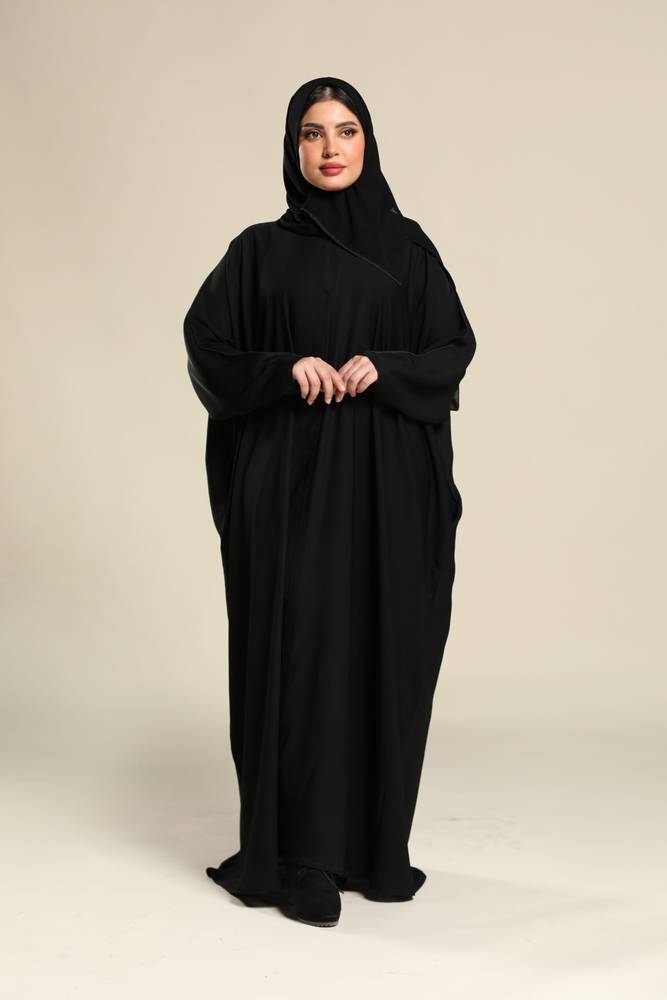 عباية يومية فراشة سادة